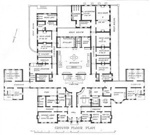 Photo:Ground floor plan, 1905.