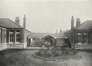 Photo:The bungalow style chalets, c.1927.