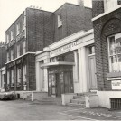 Photo:Exterior of the Mothers' Hospital from Lower Clapton Road, 1970 (catalogue reference: SBHF/PG/4)