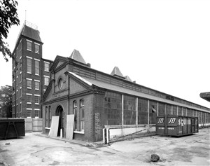 Photo:Laundry block from north-west, July 1993 (Catalogue reference: BB93_26515)