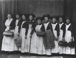 Photo:Slum posts were staffed by teams of women Salvationists who were known as slum sisters.